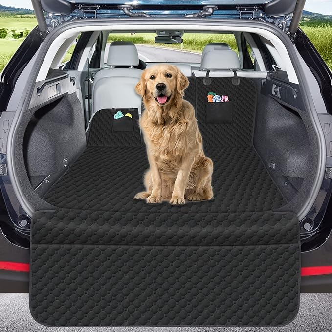 Mancro SUV Cargo Liner for Dogs (84” L 54” W)