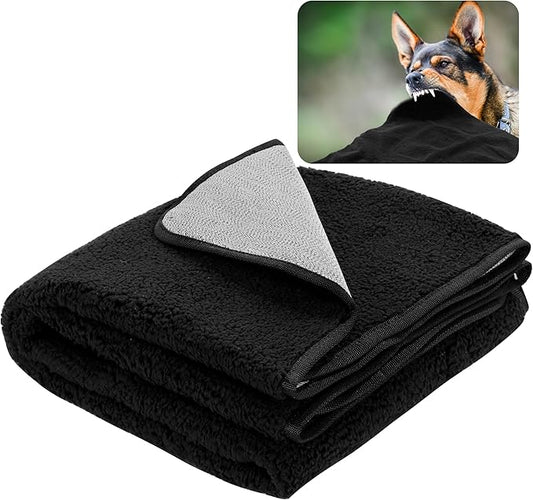 BALAPET Chewproof Dog Blanket for Medium & Large Dogs Chewers(30 * 40IN)