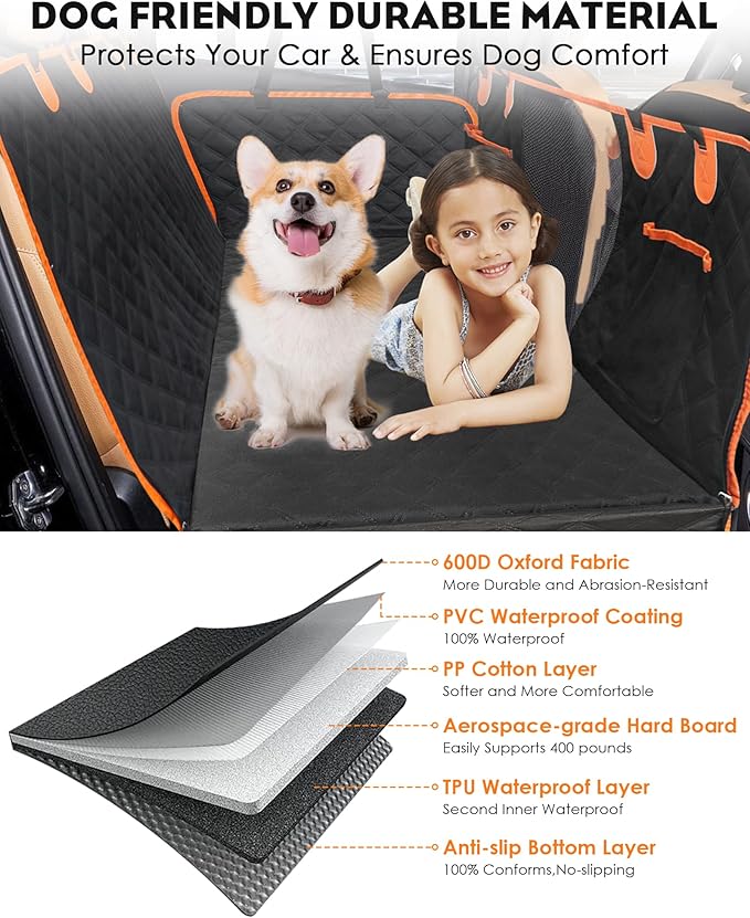 Back Seat Extender for Dogs 100% Comfortable