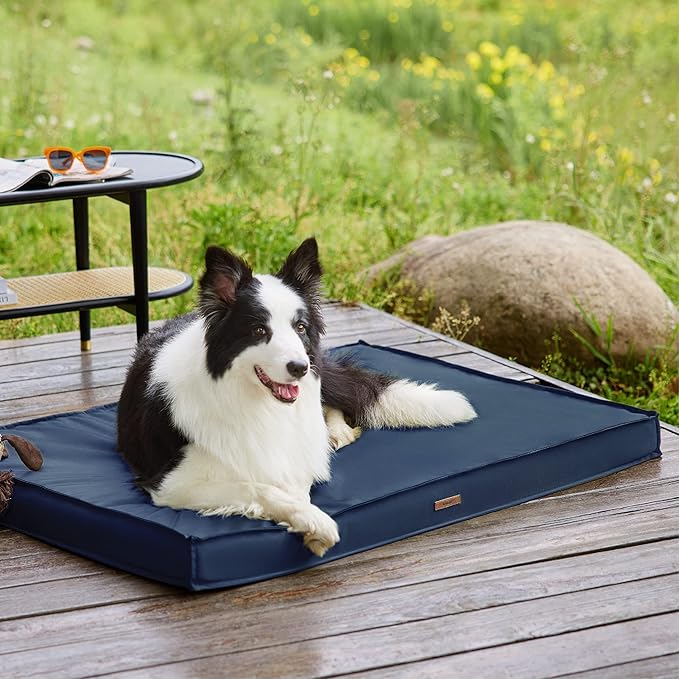 Lesure Waterproof Dog Bed for Large Dogs