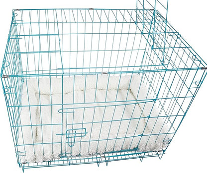 Long Rich HCT ERE-001 Super Soft Sherpa Crate Cushion Dog and Pet Bed Textiles,28.5 x 18 inches