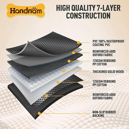 Back Seat Extender for Dogs 300lbs Dog