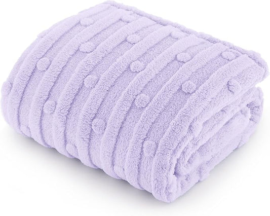 Bedsure Dog Blanket for Small Dogs Washable 300GSM Coral