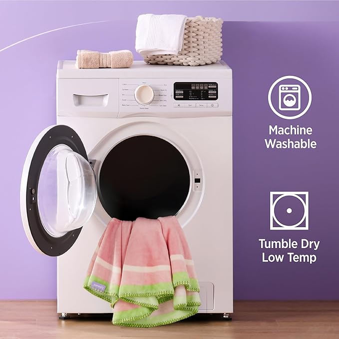 Lesure Dog Blankets for Medium Dogs 350GSM Flannel 40"x40", Pink