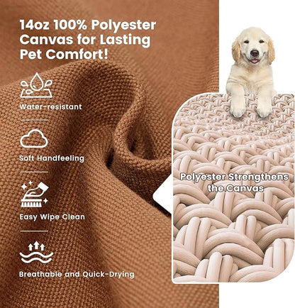 Miguel Durable Canvas Dog Bed 14 Ounce 30 x 20 inch,