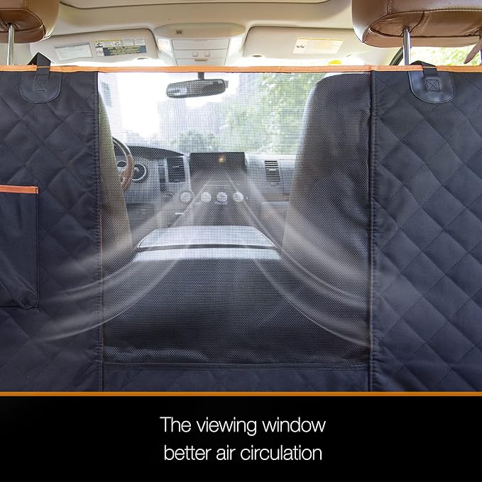 iBuddy Seat Cover for Trucks with Mesh Window 100% Waterproof