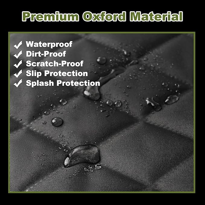 2 Packs Car Front Seat Cover for Dogs