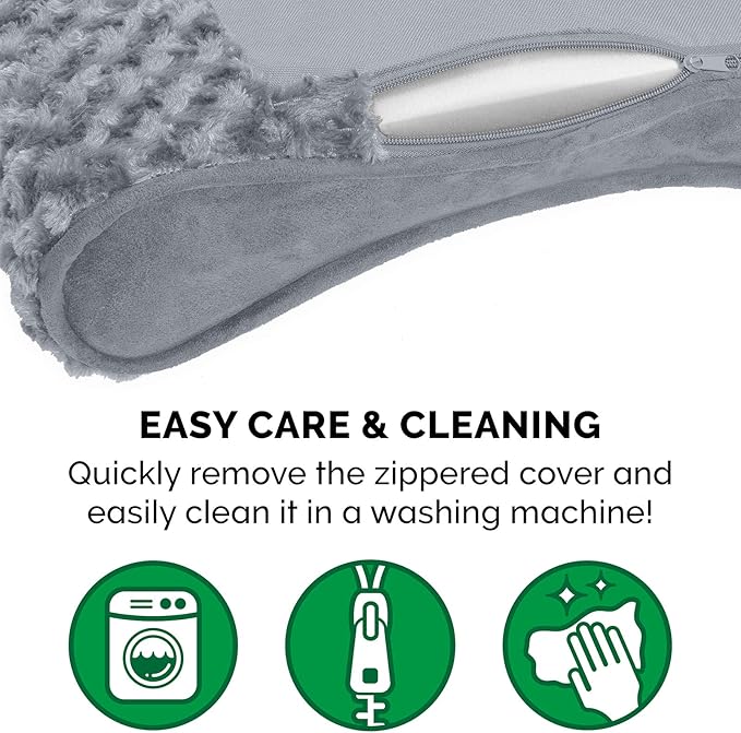 Furhaven Orthopedic Dog Bed for Large Dogs w/ Removable Washable Cover 75 lbs