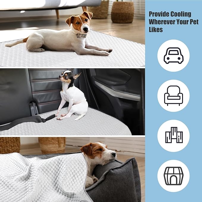 Leekalos Dog Cooling Mat Medium(29"x40"))