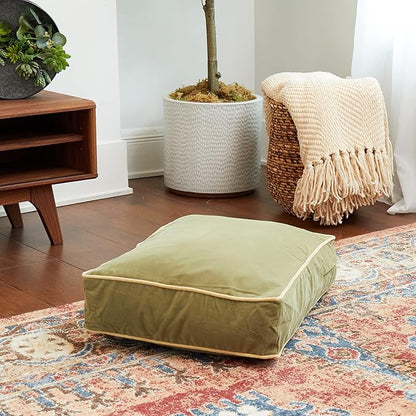 Happy Hounds Buster Reversible Rectangle Pillow Style Dog Bed (24 x 18 in.),