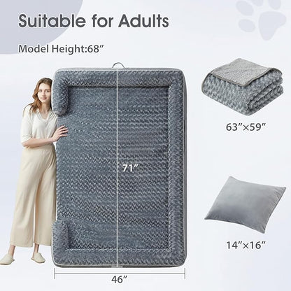 WNPETHOME Human Dog Bed for People Adults