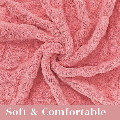 MACEVIA Fluffy Fleece Dog Blankets (29x40 Inch,