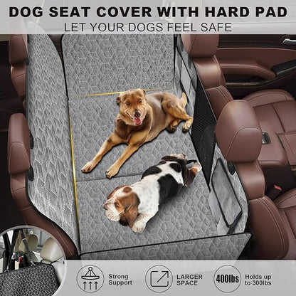 Back Seat Extender for Dogs Dog Seat Cover for Back Seat