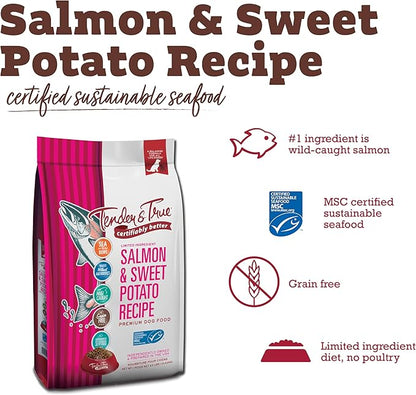 Tender & True Salmon & Sweet Potato Recipe Dog Food 23 lb.