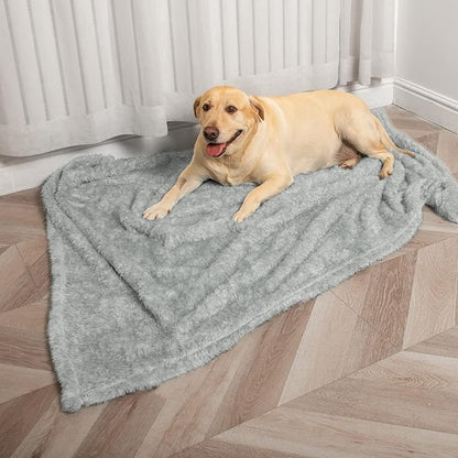 MACEVIA Fluffy Fleece Dog Blankets (40x60 Inch,