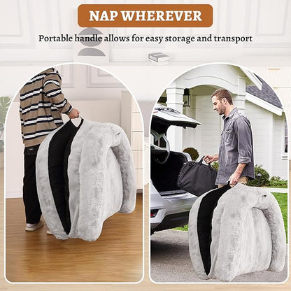 GAOMON Human Size Dog Bed for Adult 71"x43"x10" Giant