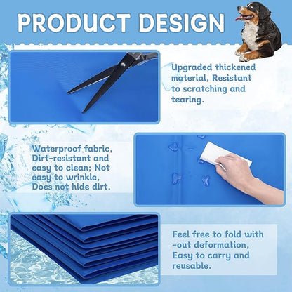 Dog Cooling Mat 38x32 Inch