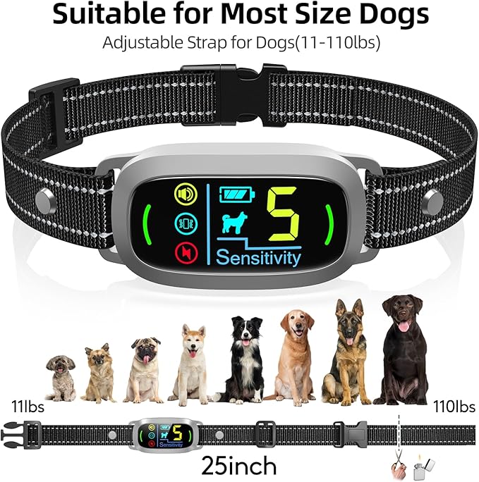 Dog Bark Collar 5 Adjustable