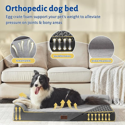 Orthopedic Dog Beds Large Sized Dog