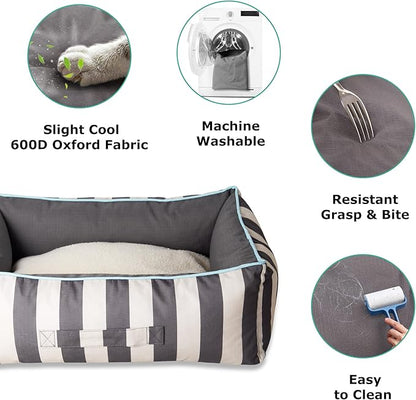 Dog Bed for Large Sized Dog 600D Oxford 37" L 30" W 7.5 Th)