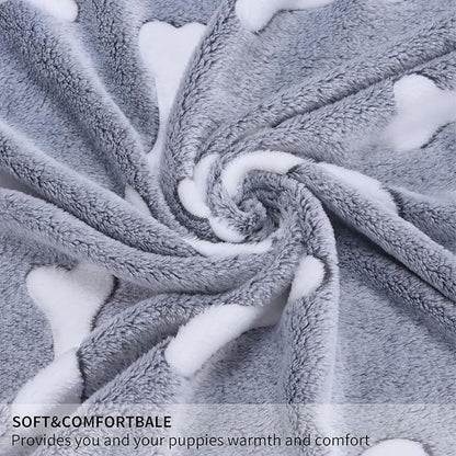 1 Pack 3 Pet Blankets Super Soft Dog 23"x15")