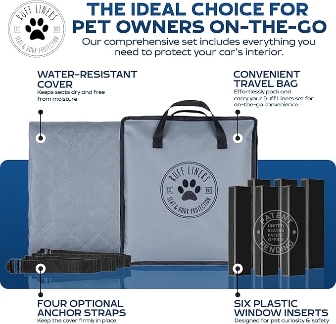 Truck Back Seat Cover for Dogs