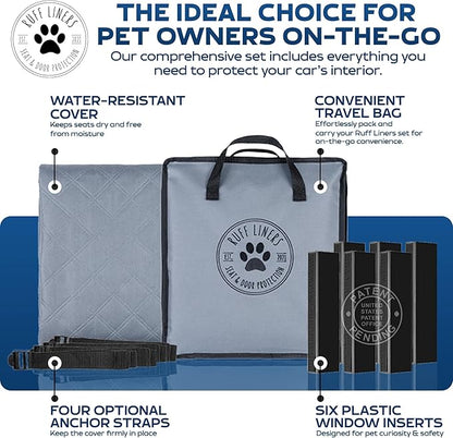 Truck Back Seat Cover for Dogs