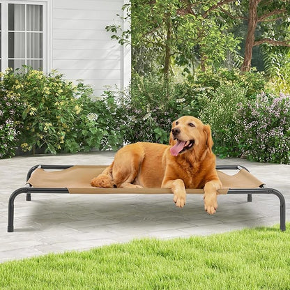 MoNiBloom Elevated Dog Bed for Large Dogs 50 Inches