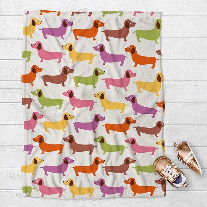Dachshund Dog Blankets Puppy Blanket 30x40 in