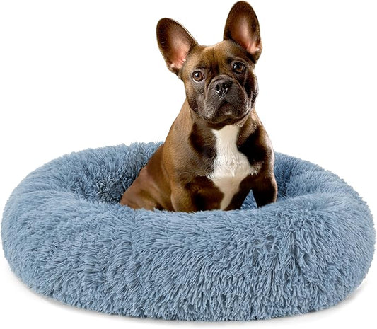 PetAmi Calming Dog Bed for Small Medium Dog Cat 25 lbs, 23 inch,