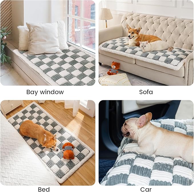 Garden Chic Cotton Protective Couch Cover Blue,70x180 cm/27.6x70.9