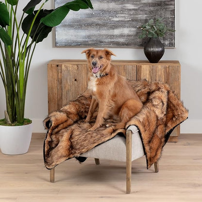 Waterproof Dog Blanket 50" x60'' - Pup Protector Waterproof Throw Blanket Cover for Couch, Bed, Mattress or Any Furniture