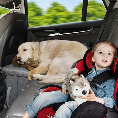 LIONROGE Car Back Seat Extender for Large Dogs up to 200lbs