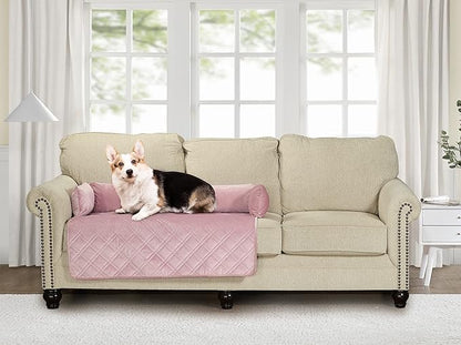 Brilliant Sunshine Premium Pink Silky Velvet Pet Sofa Bed
