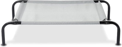 Amazon Basics Cooling Elevated Dog Bed with Metal Frame 35.6"L x 21.8"W x 7.7"Th