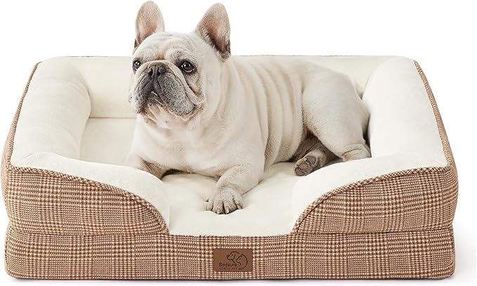 Bedsure Orthopedic Dog Bed for Medium Dogs