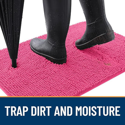 OLANLY Dog Door Mat for Muddy Paws 30x20