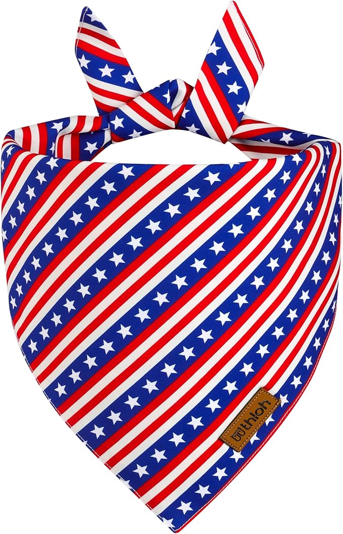 4th of July Dog Bandanas 2 Pack