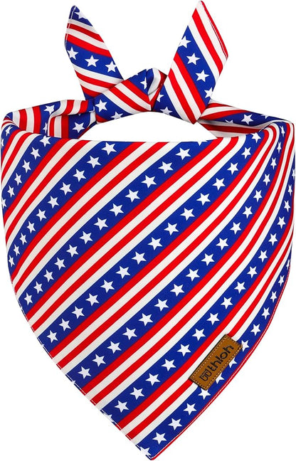 4th of July Dog Bandanas 2 Pack