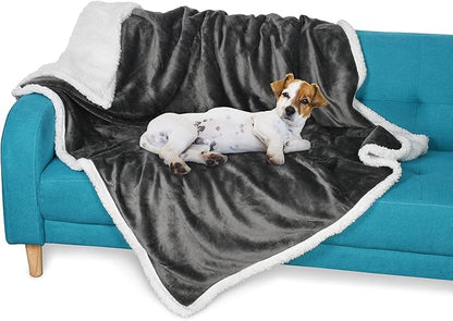 Kritter Planet Grey Large Dog Blanket 50x60 inches
