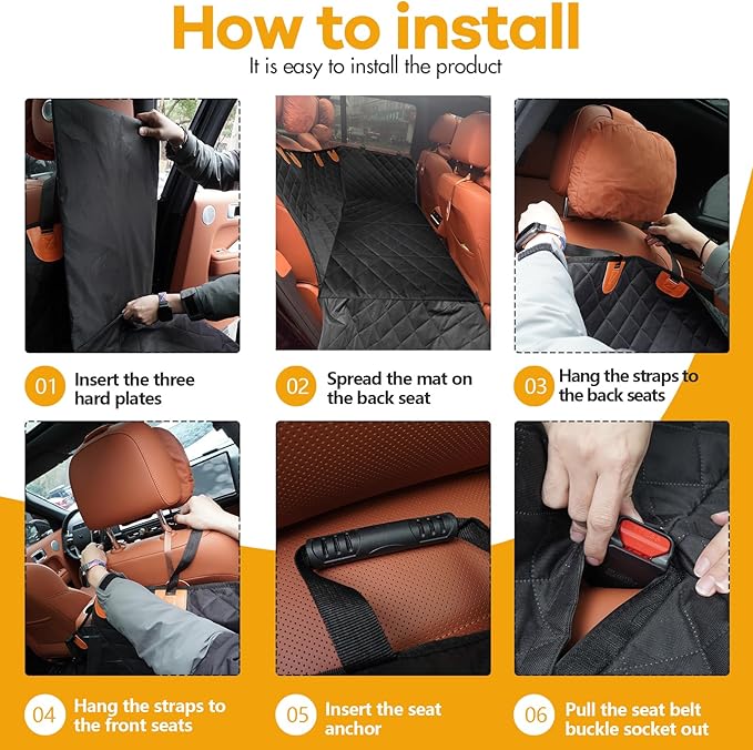 Back Seat Extender for Dogs