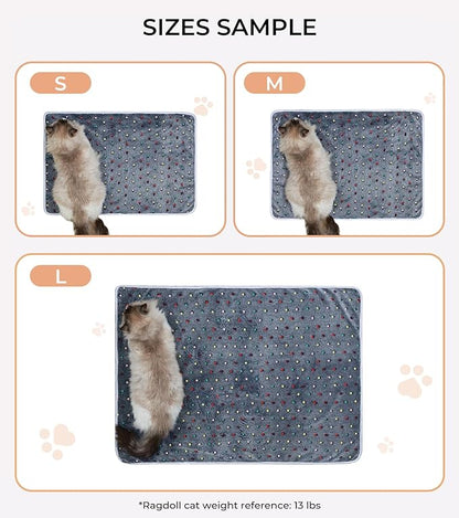 Luciphia 1 Pack 2 Pet Blankets for Dogs Cats Medium(30x20 inch)
