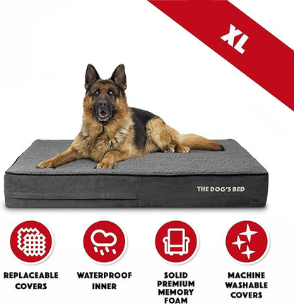 The Dog’s Bed Orthopedic Memory Foam Dog Bed 46x28, Pain