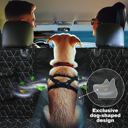 Dog Car Seat Cover for Large SUV 100% Waterproof 600D Heavy