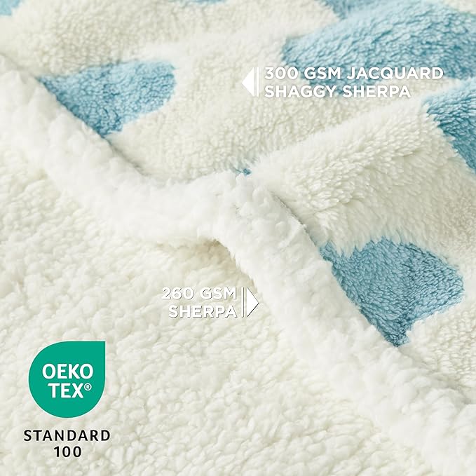 Lesure Waterproof Puppy Blanket for Small Dogs 3D Textured