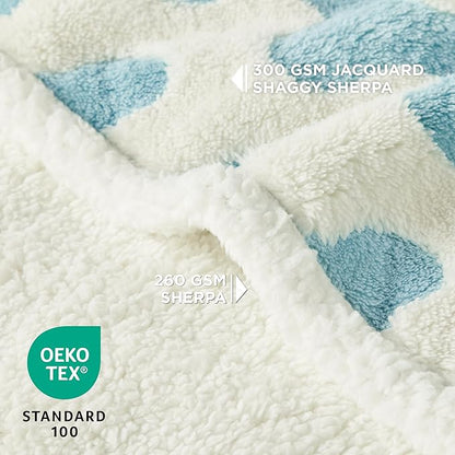 Lesure Waterproof Puppy Blanket for Small Dogs 3D Textured