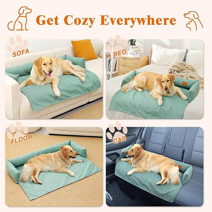 Pet Couch Cover for Sofa, Dog Couch Cover,Couch Cover for Dogs Washable, Waterproof Couch Covers for Pets,Dog Couch Bed, Large Size 45 * 32 * 6 Inchs,Japan Design