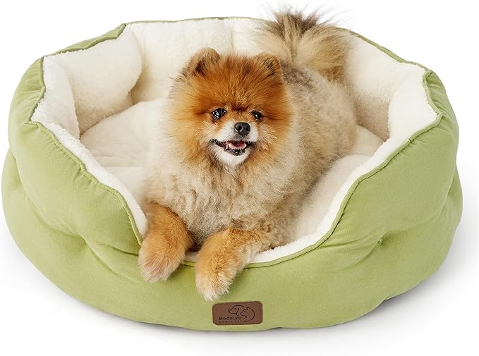 Bedsure Dog Beds for Small Dogs 25 Inches,