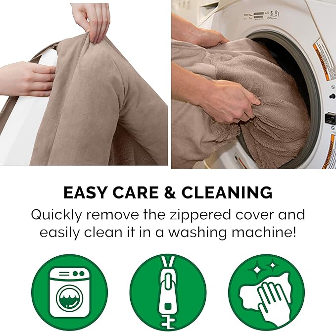 Furhaven Orthopedic Dog Bed for Large Dogs w/ Removable Bolsters & Washable Cover 125 lbs