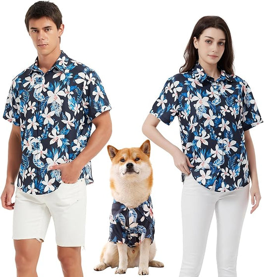 Dog Shirt Hawaiian